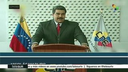 Maduro reitera planes de protección social en Venezuela