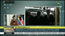 Reunión binacional entre Venezuela y Surinam