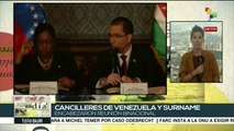 Instalan en Caracas la IX comisión binacional Venezuela-Suriname