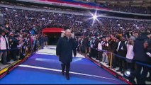 100.000 bei Wladimir Putins Wahlkampf im Moskauer Fussballstadion
