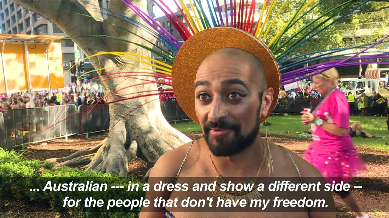 Sydney's Gay and Lesbian Mardi Gras marks 40th anniversary