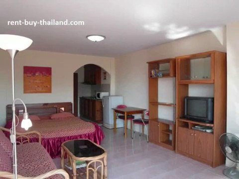 View Talay 1 for Rent with sea views - Studio condo for sale - Jomtien, Thailand