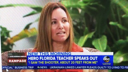 Bill White TV - Parkland Teacher Stacey Lippel Describes Shooter In ‘Full Metal Garb’