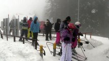 Ilgaz Dağı Kayak Merkezi'nde yoğunluk - KASTAMONU