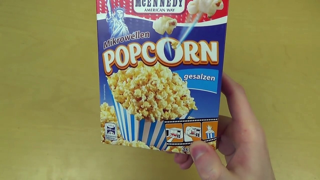 Salty Popcorn for the Microwave [McEnnedy LIDL] - video Dailymotion
