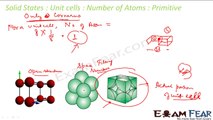Chemistry Solid States part 13 (Number of atoms in unit cells) CBSE class 12 XII
