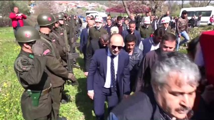 Kore gazisi Tatlışeker, son yolculuğuna uğurlandı - HATAY