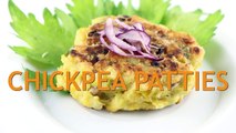 HOW TO MAKE DELICIOUS VEGGIE PATTIES - Quick chickpea patties recipe by Last Food Hero