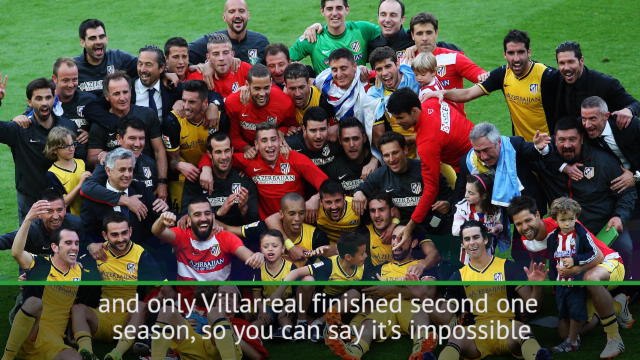 Atletico made the impossible possible - Simeone