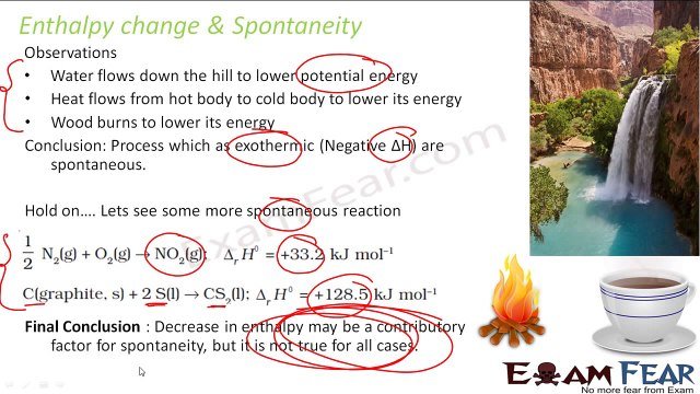 Chemistry Thermodynamics part 23 (Entropy) CBSE class 11 XI