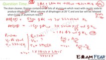 Chemistry States of Matter part 22 (Numericals) CBSE class 11 XI