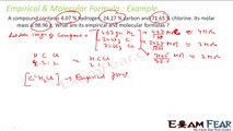 Chemistry Basic Concepts of Chemistry part 13 (Empirical , Molecular formula) CBSE class 11 XI