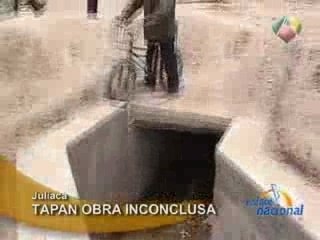 TAPAN OBRA INCONCLUSA - JULIACA