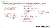 Physics Moving Charge & Magnetism part 27 (Examples, Numericals) CBSE class 12