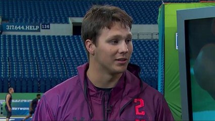 Josh Allen reacts to Simulcast vs. other draft QBs, offers NFL player comps