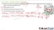 Maths Probability part 16 (Independent Events : Examples) CBSE Mathematics XII 12