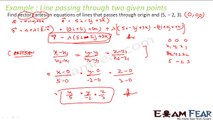 Maths 3 Dimensional Geometry part 9 (Example: Line through 2 points) CBSE class 12 Mathematics XII