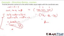 Maths 3 Dimensional Geometry part 3 (Example: Direction cosine, ratio) CBSE class 12 Mathematics XII