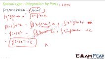 Maths Integrals part 31 (Example: Integration by parts) CBSE class 12 Mathematics XII
