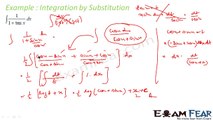 Maths Integrals part 14 (Integration by substitution) CBSE class 12 Mathematics XII