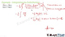 Maths Integrals part 15 (Integration by substitution) CBSE class 12 Mathematics XII