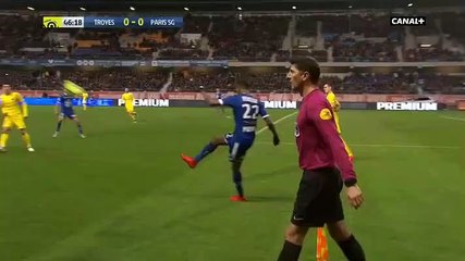Résumé Troyes (ESTAC) - Paris Saint-Germain (PSG) buts 0-2