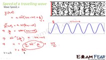 Physics Waves part 12 (Speed of Travelling waves) CBSE class 11