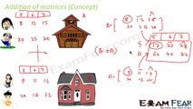 Maths Matrices class 12 part 9 (Addition of matrices) CBSE Mathematics XII
