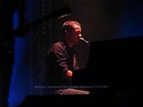 Emmanuel Moire Sainte Maxime 27/11/2007