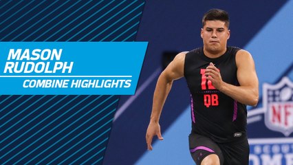 Mason Rudolph 2018 NFL Scouting Combine workout