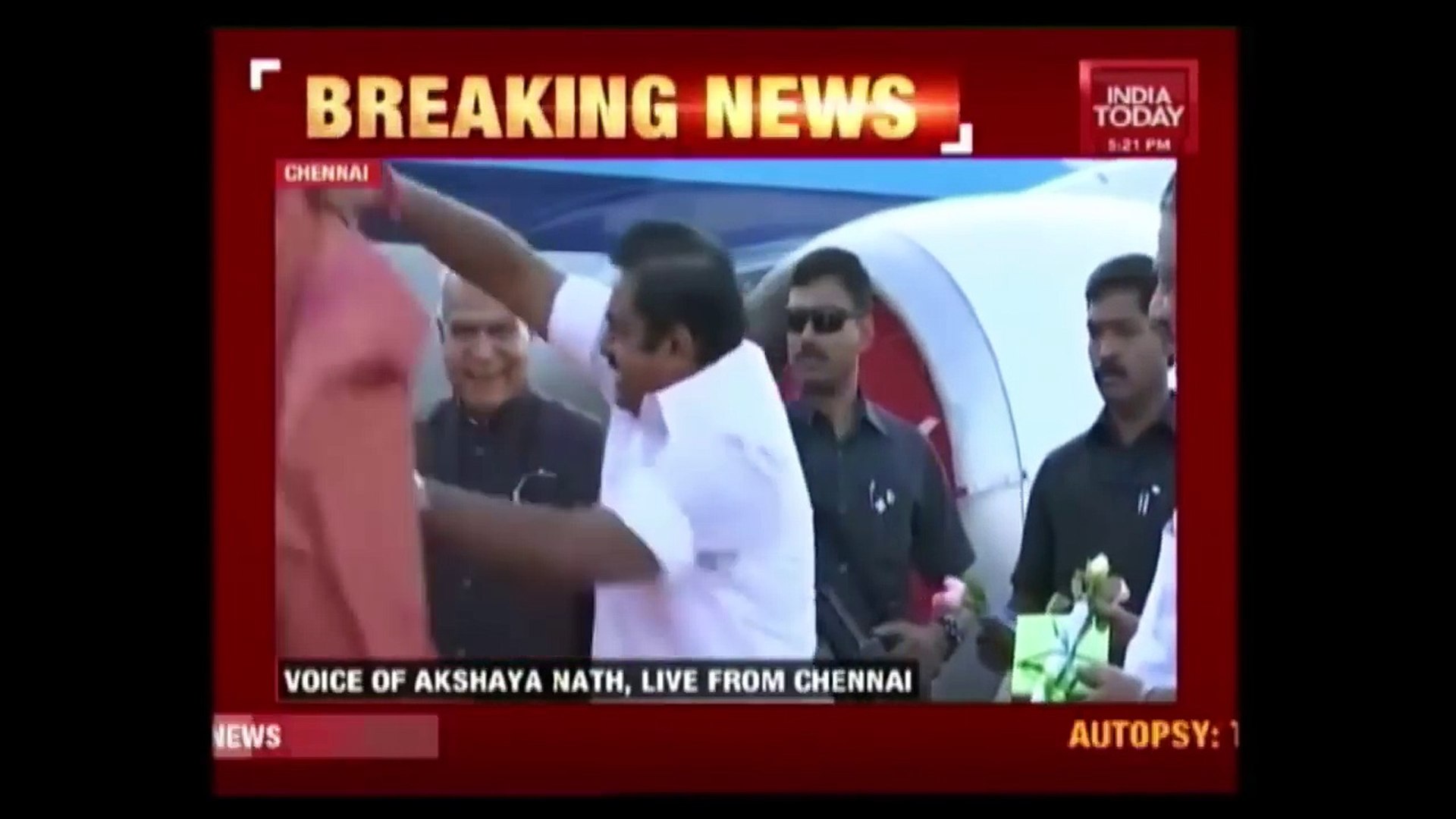 PM Modi Lands In Chennai To Attend Jaya's 70th Birth Anniversary Celebrations