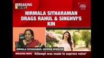 'Scam Happened During UPA Regime': Defence Min Nirmala Sitharam Press Conference