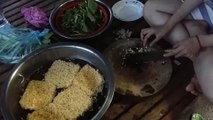 How To Cook Yummy, Healthy Noodles In My Village Cambodian Traditional