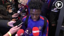 La réaction de Timothy Weah