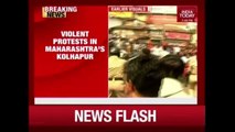 Violent Protests Continue Even After Bandh Called Off In Maharashtra