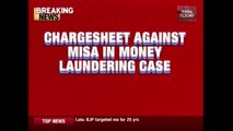 Breaking News | Enforcement Directorate Files Chargesheet Against Lalu Yadav's Daughter Misa Bharti