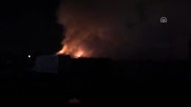 Kereste Atölyesinde Çıkan Yangın Eve Sıçradı