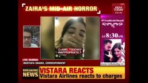 Actress Zaira Allegedly Molested On Vistara Flight, Breaks Down Narrating Incident On Instagram