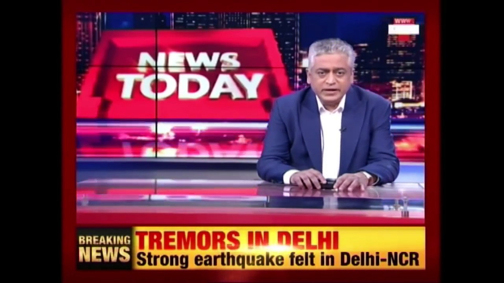Delhi Jolts As 5.5 Magnitude Earthquake Hits Northern Region