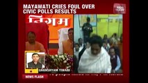 BSP Chief Mayawati Cries Foul Over UP Civic Poll Results