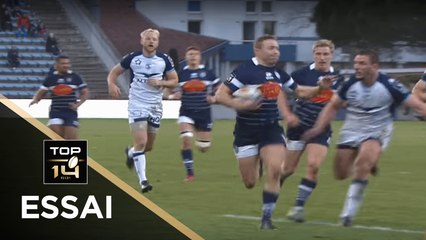 TOP 14 - Essai Johaan SADIE (SUA) - Agen - Montpellier - J19 - Saison 2017/2018
