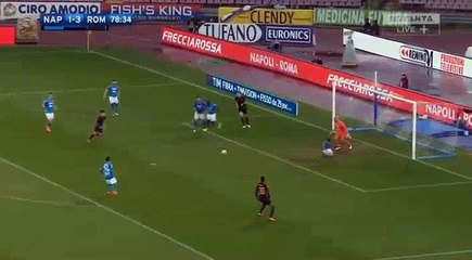 Diego Perotti Goal HD - Napoli	1-4	AS Roma 03.03.2018