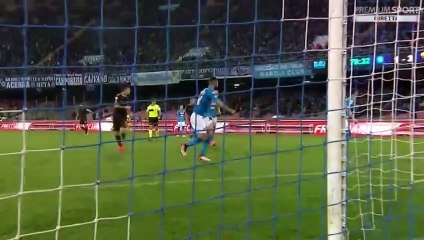 Diego Perotti Goal - Napoli 1-4 AS Roma 03.03.2018