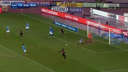 Diego Perotti Goal HD - Napoli	1-4	AS Roma 03.03.2018