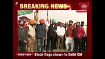 Black Flags Greet Arvind Kejriwal In Chandigarh
