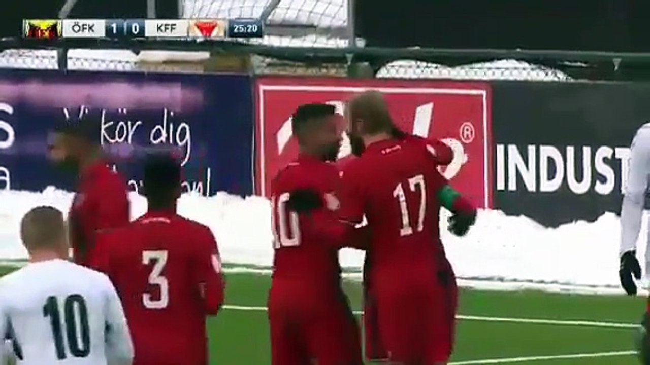 Ostersunds 3:0 Kalmar (Sweden. Cup. 3 March 2018)