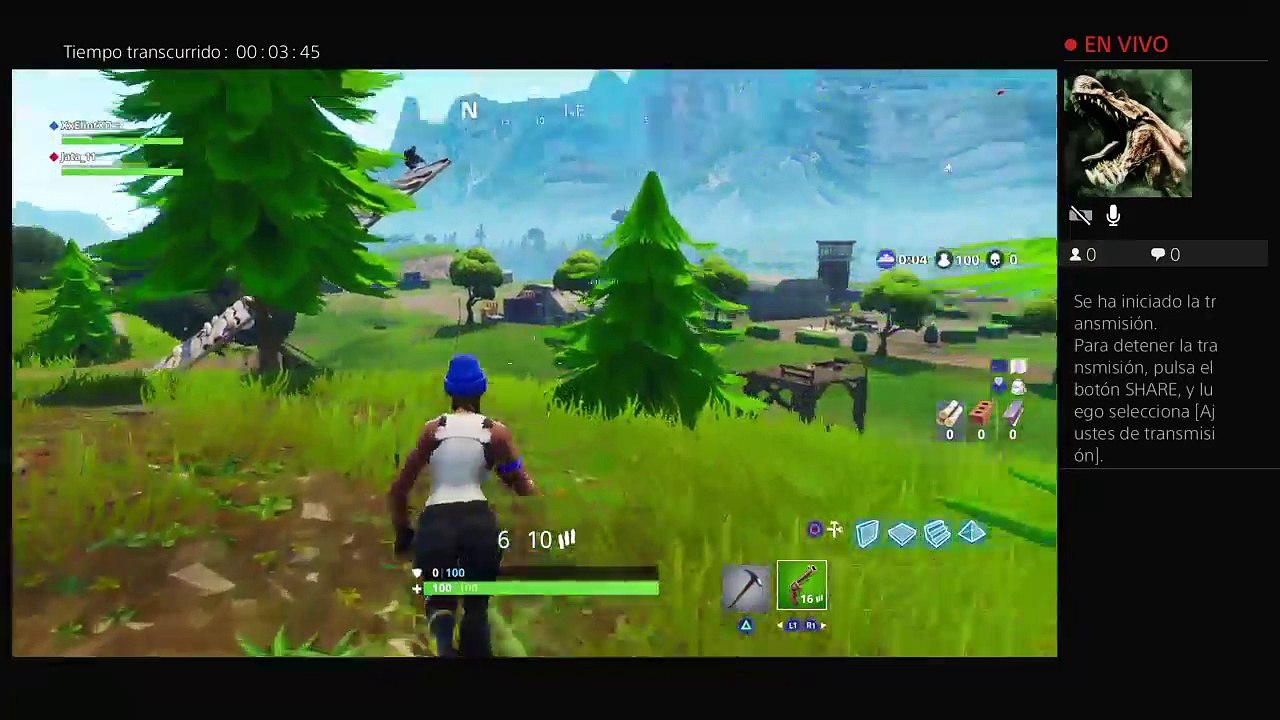 Dando pena en Fortnite!!!!!!