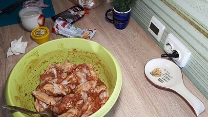 БЫСТРЫЕ  КУРИНЫЕ КРЫЛЬЯ В РУКАВЕ