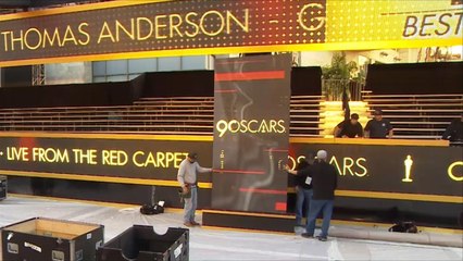 كاميرا الجزيرة ترصد الاستعدادات التي سبق حفل الأوسكار