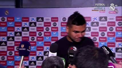 Casemiro: "No vamos a descartar a Modric y a Kroos para París"